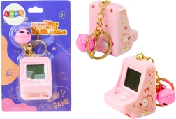 Gioco elettronico Tetris portachiavi rosa