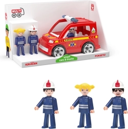 Igráček MultiGO Trio pompieri – personaggi con autopompa