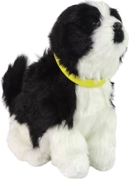 Cagnolino Border Collie interattivo in peluche – abbaia e scodinzola