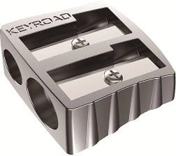 Temperamatite doppio in metallo Keyroad argento