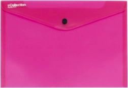 Busta con bottone A4 eCollection rosa