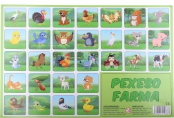 Pexeso Fattoria – animaletti disegnati