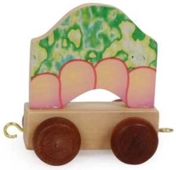 Small Foot vagoncino alfabetico – corpo di drago