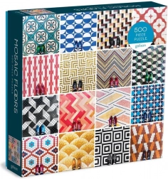 Puzzle Galison Pavimenti a mosaico 500 pezzi