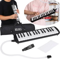 Melodica 32 tasti con custodia e due bocchini