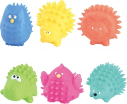 Animaletto morbido con puntini 9 cm