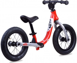 Bicicletta senza pedali RoyalBaby Run Little Knight 12" con ruote gonfiabili – Rosso