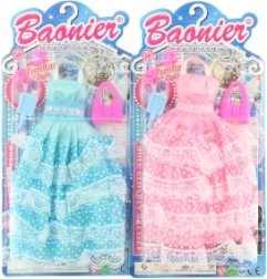 Vestitini per bambole con accessori