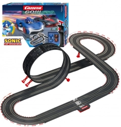 Pista Carrera GO Sonic con lunghezza di 4,9 m