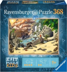 Ravensburger EXIT Puzzle Kids avventura dei pirati 368 pezzi