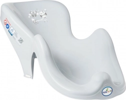 Lettino da bagno per bacinella – gufo, grigio