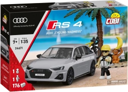 Set di costruzione COBI Audi RS4 Cycling Madness in scala 1:35