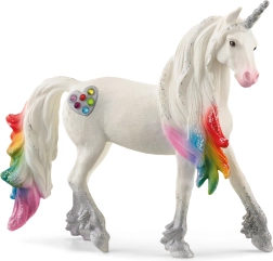 Schleich bayala stallone unicorno arcobaleno con cuoricini