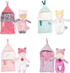 Doudou Bambola con Coperta Rosa