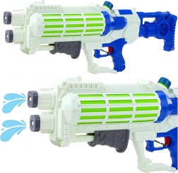 Grande pistola ad acqua con doppio getto 1250 ml, 74 cm