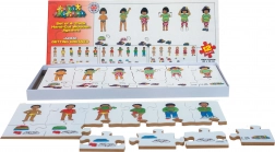 Just Jigsaws Vestirsi - puzzle di legno per bambini