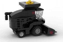 Brixies Plus Massey Ferguson Ideal Mini – mietitrebbia, 111 pezzi