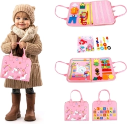 Libro sensoriale busy Unicorno 1 di 2Kids Toys