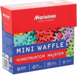 Set di costruzioni MARIOINEX MINI WAFFLE KONSTRUKTOR MAJSTER – 200 pezzi