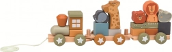 Trenino di legno con animaletti 2Kids Toys