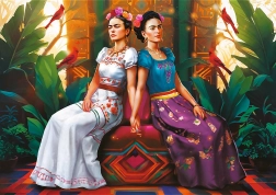Puzzle TREFL Premium Plus Frida Kahlo: Le due me 1000 pezzi