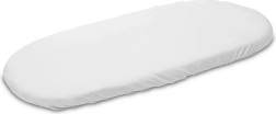 Lenzuolo in jersey per carrozzina New Baby bianco 35 × 75 cm
