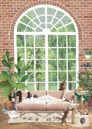 Puzzle Rifugio dei Gatti 1000 pezzi MAGNOLIA