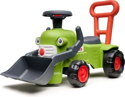 Trattorino spingi-e-vai con caricatore frontale Claas di Falk
