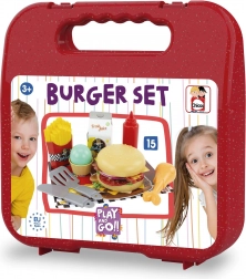 Chicos Play & Go valigetta hamburger
