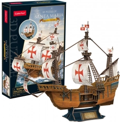 CubicFun puzzle 3D Nave Santa Maria 204 pezzi