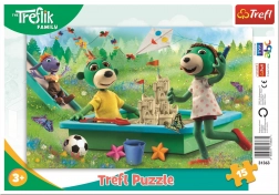 Puzzle Treflíci 15 pezzi per bambini