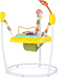 Chipolino saltarello per bebè Jumpy Car giallo