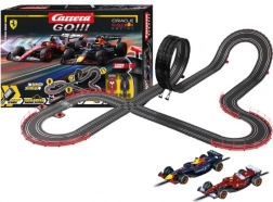 pista elettrica Carrera GO Speed Zone 6,3 m con F1 Ferrari e Red Bull