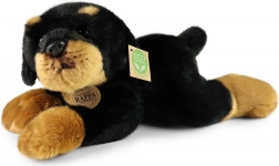 cane di peluche rottweiler sdraiato 30 cm eco-friendly