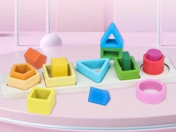 Puzzle in legno per bambini 29,5 × 6,5 × 1 cm