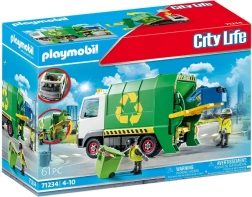 Playmobil City Action camion della raccolta differenziata