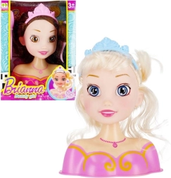 Testa di bambola per acconciature - set styling per bambini