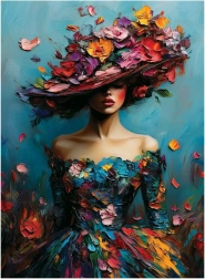 Puzzle Effetto floreale 1000 pezzi ANATOLIAN