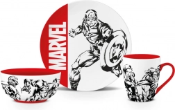 Set regalo MARVEL – ciotola, piatto e tazza