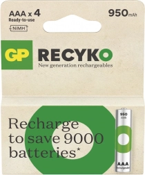 Batterie AAA Ni-MH 950mAh GP ReCyko