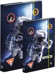 Set di box porta-quaderni A4 e A5 con motivo spaziale