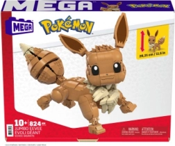 set di costruzione MEGA POKÉMON jumbo Eevee 28 cm (824 pezzi)