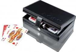 Carte di lusso in scatola di ecopelle