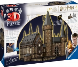 Ravensburger 3D puzzle Hogwarts Grande Sala - Edizione Notturna