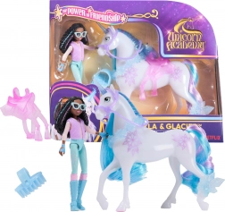 Unicorn Academy Layla e Glacier – bambola e unicorno con accessori