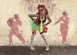 Puzzle Angelo con diavolo nel corpo - 1000 pezzi