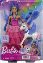 Barbie principessa Sapphire con unicorno alato – edizione anniversario 65 anni