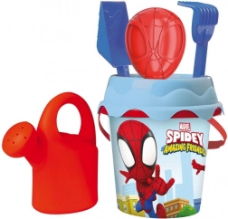 Secchiello con accessori 17 cm SPIDEY