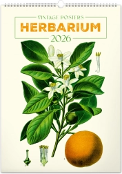 Calendario da parete Vintage poster Erbario 2026