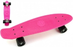 Pennyboard 60 cm con assi in metallo e portata 90 kg – Rosa